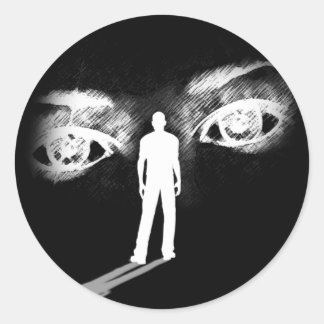 Ogen van de Godin sticker (zwart)