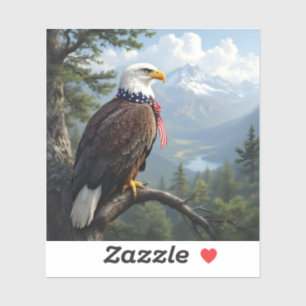 Ogen Van De Hemel – Majestueuze Adelaar Portret Vi Sticker
