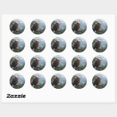 Ogen Van De Hemel -  Ronde Sticker (Vel)