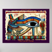 OGEN VAN DE HORUS Egyptische kunst Poster (Voorkant)