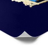 OGEN VAN DE HORUS Egyptische kunst Poster (Hoek)