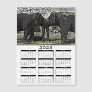 Ogen van de olifant 2025 Kalender