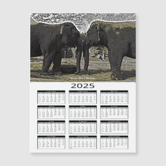 Ogen van de olifant 2025 Kalender