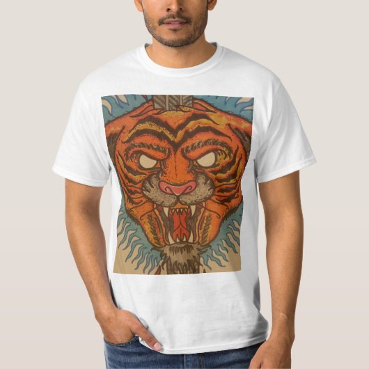 Ogen van de tijger t-shirt (Voorkant)