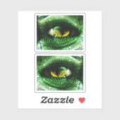 * Ogen van een ??? Sticker (Vel)