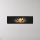 Ogen van een tijgerpanoramisch canvas (Voorkant)