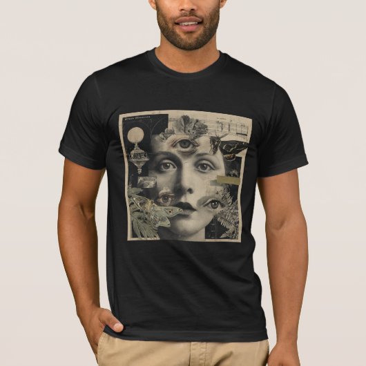 Ogen van het Arcane — Gotische Fine Art T-shirt (Voorkant)