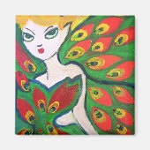 ogen van het bos magneet (Voorkant)