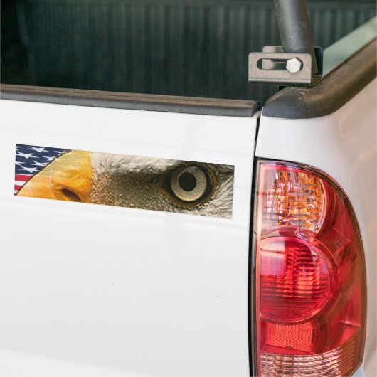 OGEN VAN HET ELGF (VS PATRIOTISCH AMERIKAANS) BUMPERSTICKER (Op Truck)