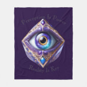 Ogen van het heelal 08a fleece deken (Voorkant)