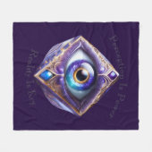 Ogen van het heelal 08a fleece deken (Voorkant (Horizontaal))