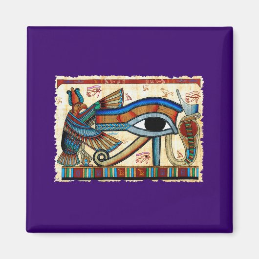 OGEN VAN HET HORUS Egyptische Art Magnet-Collectie Magneet (Voorkant)