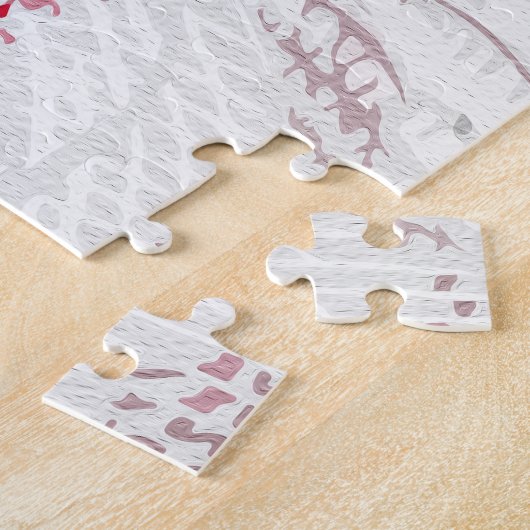 Ogen van het oude kwaad - Red Warning Legpuzzel (Zijkant)