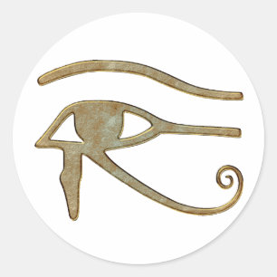 OGEN VAN HORUS Wadjet Egyptian Art Stickers