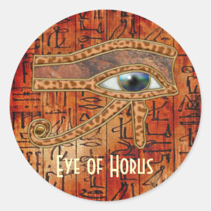 OGEN VAN HORUS Wadjet Egyptian Art Stickers