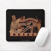 OGEN VAN HORUS, WADJET Egyptische Art Mousepad Muismat (Met muis)