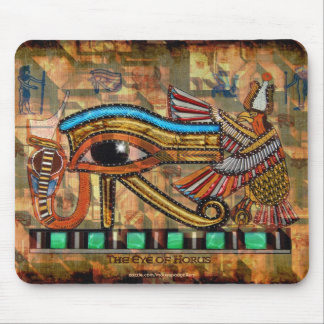 OGEN VAN HORUS, WADJET Egyptische Art Mousepad Muismat