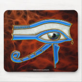 OGEN VAN HORUS, WADJET Egyptische Mousepad Muismat (Voorkant)