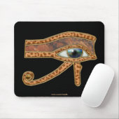 OGEN VAN HORUS, WADJET Egyptische Mousepad Muismat (Met muis)