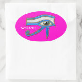 OGEN VAN HORUS Wedjit Wadjet Egyptian Art Stickers (Tas)