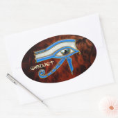 OGEN VAN HORUS Wedjit Wadjet Egyptian Art Stickers (Envelop)