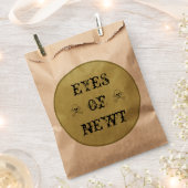 Ogen van Newt Witch's Potion Label Bedankzakje (Geknipt)