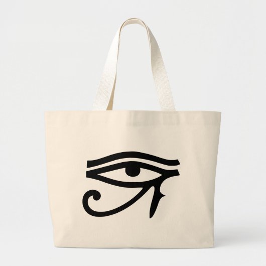 OGEN VAN RA - fancy Grote Tote Bag (Voorkant)