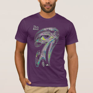 OGEN VAN RA GRAFFITI 11:11 HORUS OM ANKH AUM REIKI T-SHIRT