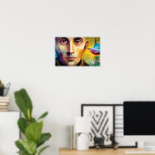 Ogen van Wijsheid, Hart van Verwondering Poster (Thuiskantoor)