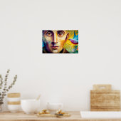 Ogen van Wijsheid, Hart van Verwondering Poster (Keuken)