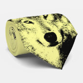 Ogen van Wolf Stropdas (Opgerold)