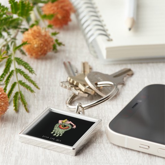 Ogen voor iedereen sleutelhanger (Zijkant)