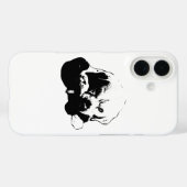 Ogen vooraan, hart vol Case-Mate iPhone case (Achterkant (horizontaal))