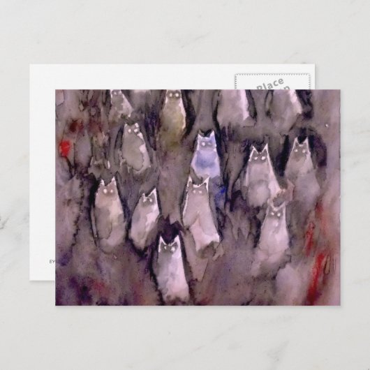 OGEN ZIJN WATCHEN-2 BRIEFKAART (Voorkant / Achterkant)