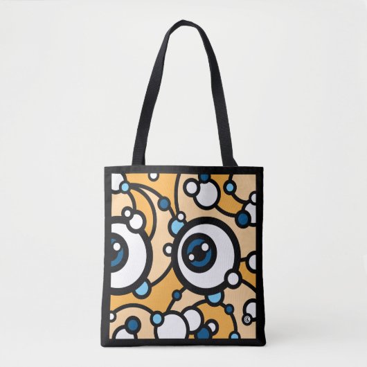 Ogen Zonder Gezicht Tote Bag (Voorkant)