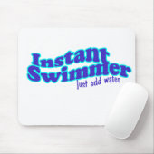 ogenblikkelijke zwemmer muismat (Met muis)