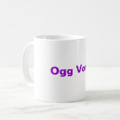 Ogg Vorbis Koffiemok (Voorkant links)
