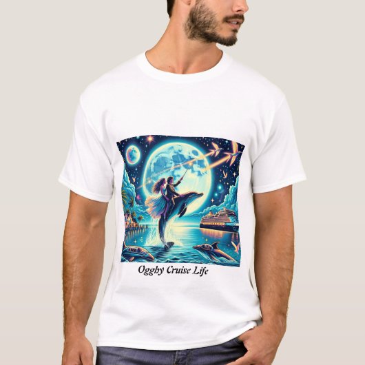 Ogghy Cruise Life Key West Magic T-shirt (Voorkant)