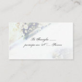 Oggi Sposi - Italiaanse huwelijksuitnodiging Informatiekaartje (Achterkant)