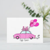 Oggi Sposi - Italiaanse huwelijksuitnodiging Kaart (Staand voorkant)