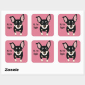 Oggie Min Pin Miniature Pinscher Sticker (Vel)