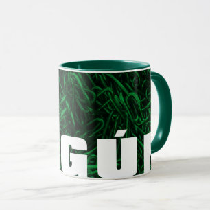 Oggun en groene keten mok
