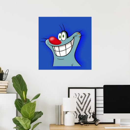 Oggy en Cockroaches Poster (Thuiskantoor)