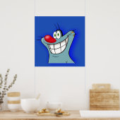 Oggy en Cockroaches Poster (Keuken)