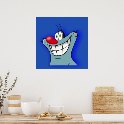 Oggy en Cockroaches Poster (Keuken)