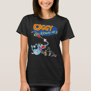 Oggys en Cockroaches T-shirt