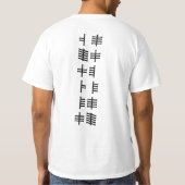 ogham t-shirt (Achterkant)