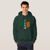 Ogham text "Ireland" Hoodie (Voorkant volledig)