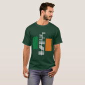 Ogham text "Ireland" shirt (Voorkant volledig)