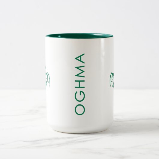 Oghma Creative Media Tweekleurige Koffiemok (Center)